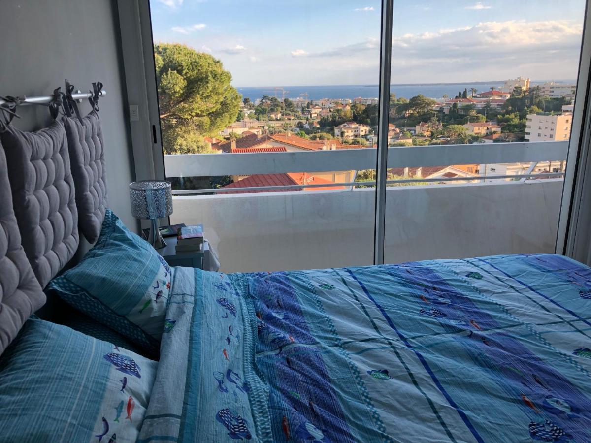 Appartement Vue Mer Panoramique Antibes Exteriér fotografie